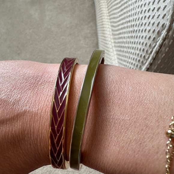 JCrew bangle bracelets - Picture 2 of 4
